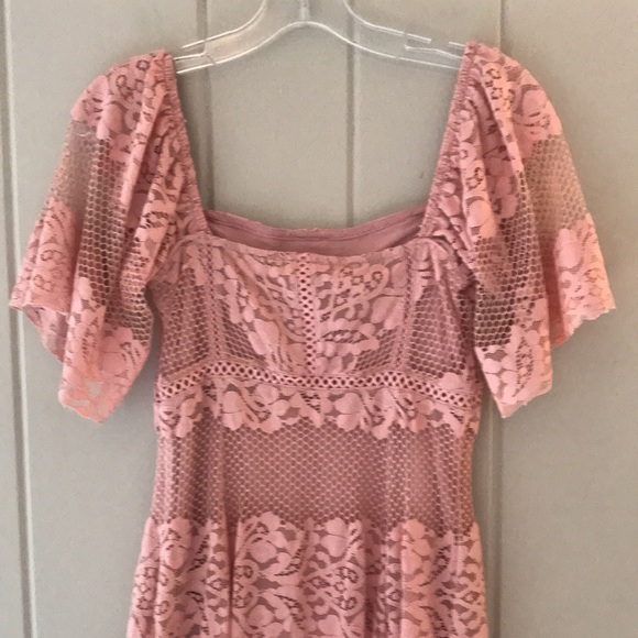 Free People Be My Baby Lace Mini Dress - Picture 7 of 11